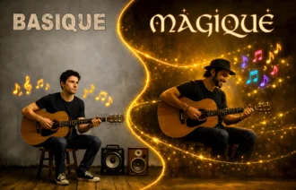 Des accords de guitare à la sonorité « magique » et faciles à jouer